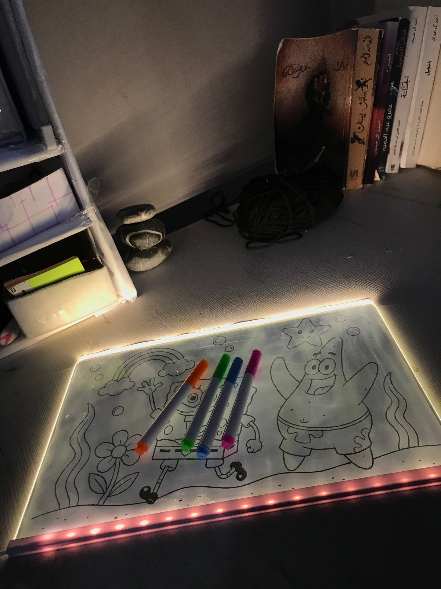 لوحة الكتابة و الرسم المضيئة