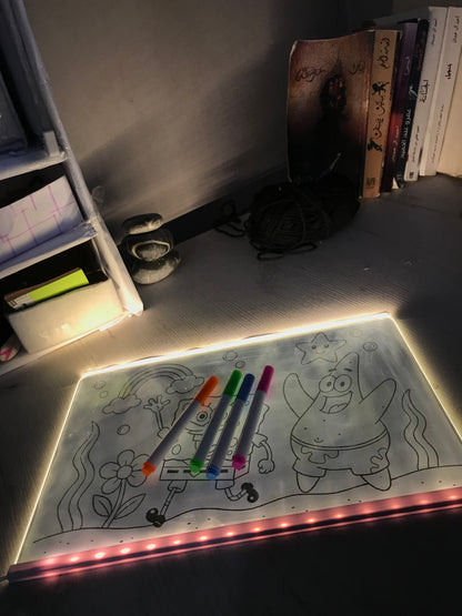 لوحة الكتابة و الرسم المضيئة