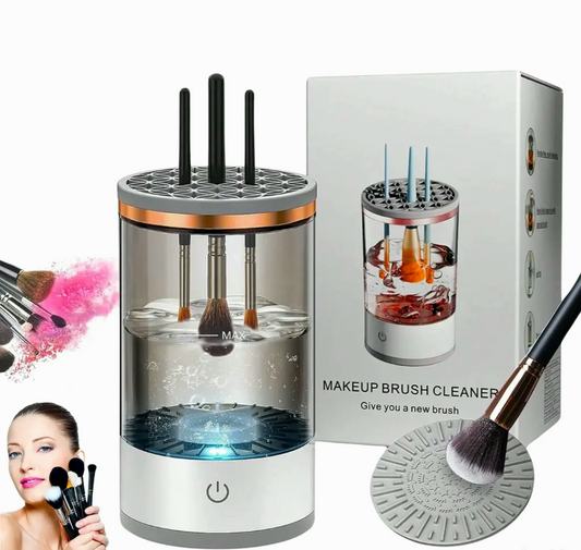 منظف الفرش وبيوتي بليندر الكهربائي Nettoyeur Électrique pour Pinceaux & Éponge Beauty Blender