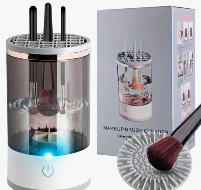 منظف الفرش وبيوتي بليندر الكهربائي Nettoyeur Électrique pour Pinceaux & Éponge Beauty Blender